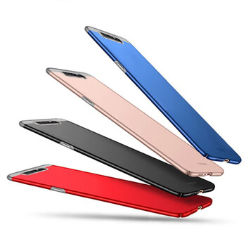 Ochranný plastový kryt pre Samsung Galaxy A80 A805F - červený