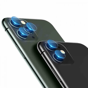 3x Ochranné sklo na šošovku fotoaparátu a kamery pre Apple iPhone 11 Pro Max