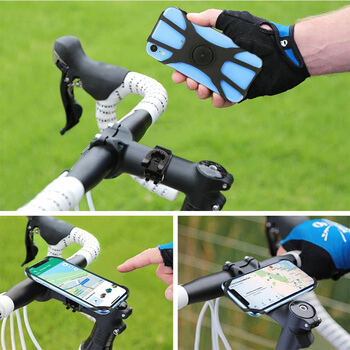 Univerzálny držiak na bicykel pre mobilné telefóny do veľkosti 7.0"