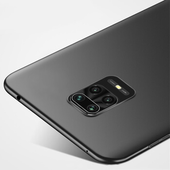 Ochranný plastový kryt pre Xiaomi Redmi Note 9 Pro - čierny