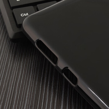 Ultratenký silikónový obal pre Lenovo M10 Plus X606f - čierny