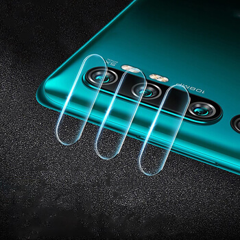 3x Ochranné sklo na šošovku fotoaparátu a kamery pre Xiaomi Mi Note 10 (Pro)