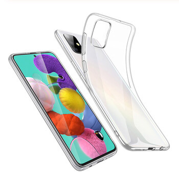 Silikónový obal pre Samsung Galaxy Note 10 Lite - priehľadný