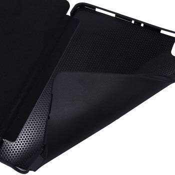2v1 Smart flip cover + zadný silikónový ochranný obal pre Apple iPad Pro 11" 2020 (2.generace) - červený