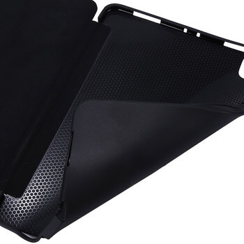 2v1 Smart flip cover + zadný silikónový ochranný obal pre Apple iPad Pro 12.9" 2020 (4.generace) - červený