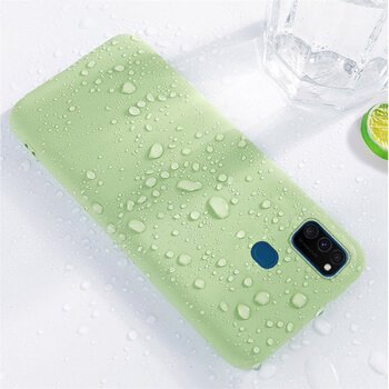 Extrapevný silikónový ochranný kryt pre Samsung Galaxy A21s - čierny