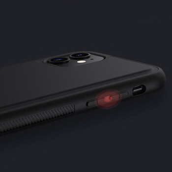 Silikónové puzdro Nillkin s magnetom pre bezdrôtové nabíjanie pre Apple iPhone 11 Pro Max - čierne