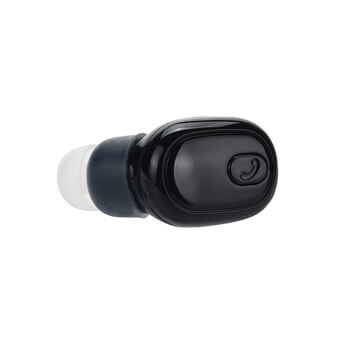 Neviditeľné bezdrôtové bluetooth handsfree mikrosluchátko s mikrofónom čierna