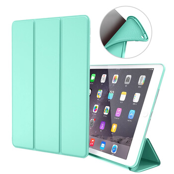 2v1 Smart flip cover + zadný silikónový ochranný obal pre Apple iPad Pro 11" 2020 (2.generace) - zelený