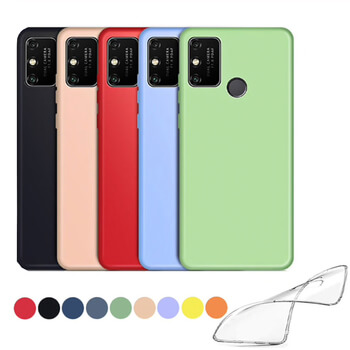 Extrapevný silikónový ochranný kryt pre Honor 9A - čierny