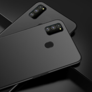 Ochranný plastový kryt pre Honor 9A - čierny