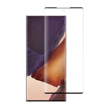 3x SES 3D ochranné tvrdené sklo pre Samsung Galaxy Note 20 Ultra - čierne - 2+1 zdarma
