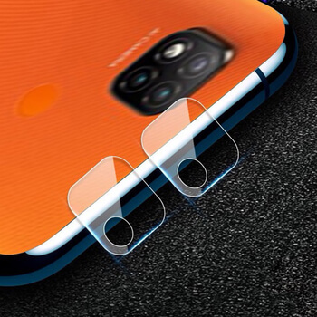 3x Ochranné sklo na šošovku fotoaparátu a kamery pre Xiaomi Redmi 9C