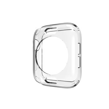 Ultratenký silikónový obal pre chytré hodinky Apple Watch SE 40 mm (2020) - priehľadný