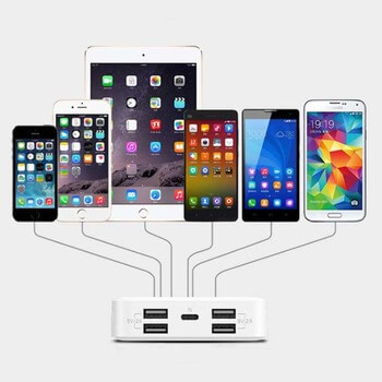 Power Banka s LED displejom 20000 mAh - biela