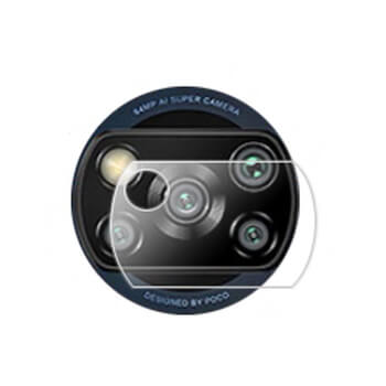 3x Ochranné sklo na šošovku fotoaparátu a kamery pre Xiaomi Poco X3