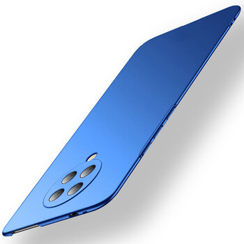 Ochranný plastový kryt pre Xiaomi Poco X3 - modrý