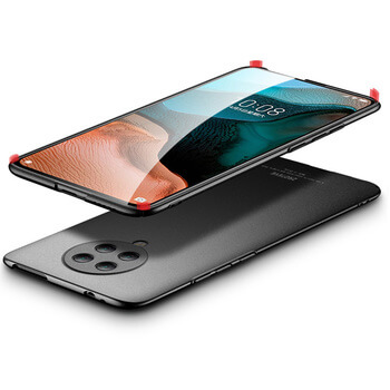 Ochranný plastový kryt pre Xiaomi Poco X3 - červený