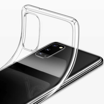 Silikónový obal pre Samsung Galaxy S20 FE - priehľadný