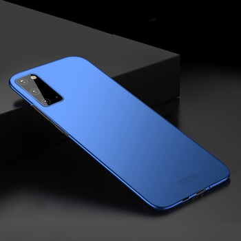 Ochranný plastový kryt pre Samsung Galaxy S20 FE - modrý