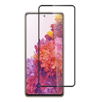 3x 3D tvrdené sklo s rámčekom pre Samsung Galaxy S20 FE - čierne - 2+1 zdarma