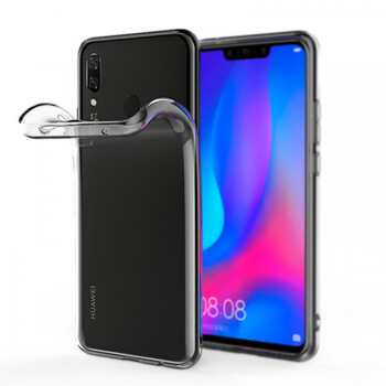 Silikónový obal pre Huawei Nova 3 - priehľadný