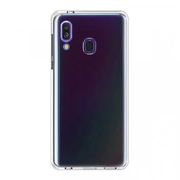 Silikónový obal pre Samsung Galaxy A40 A405F - priehľadný