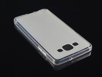 Silikónový mliečny ochranný obal pre Samsung Galaxy A3 A300F - ružový