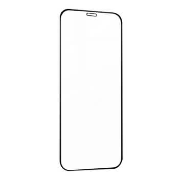 3D ochranné tvrdené sklo s rámčekom pre Apple iPhone 12 Pro - čierne