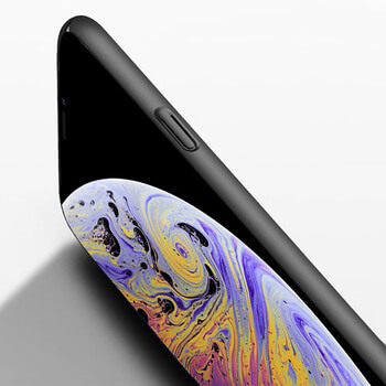 Ochranný plastový kryt pre Apple iPhone 12 Pro Max - čierny