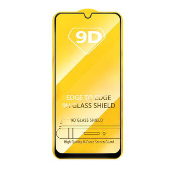 3D ochranné tvrdené sklo s rámčekom pre Samsung Galaxy M21 M215F - čierne