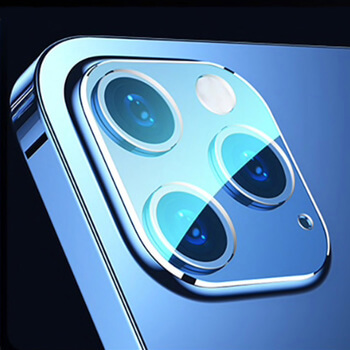 3x Ochranné sklo pre objektív fotoaparátu a kamery pre Apple iPhone 12 Pro Max - 2+1 zdarma