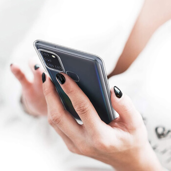 Silikónový obal pre Samsung Galaxy M21 M215F - priehľadný
