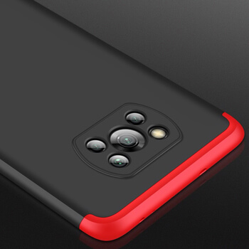 Ochranný 360 ° celotelový plastový kryt pre Xiaomi Mi 10T Lite - ružový