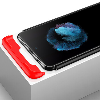 Ochranný 360 ° celotelový plastový kryt pre Xiaomi Mi 10T Lite - čierny