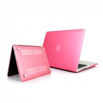 Plastový ochranný obal pre Apple MacBook Pro 16" (2019) - svetlo ružový