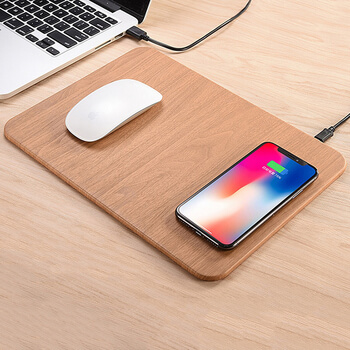 2v1 Bezdrôtová nabíjačka a podložka MagSafe pre Apple iPhone, Apple Watch, AirPods (7.séria) hnedá