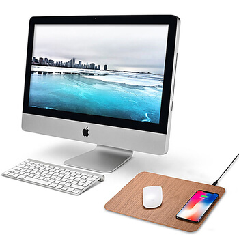 2v1 Bezdrôtová nabíjačka a podložka MagSafe pre Apple iPhone, Apple Watch, AirPods (7.séria) hnedá