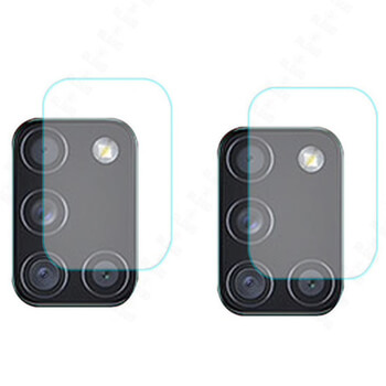 3x Ochranné sklo na šošovku fotoaparátu a kamery pre Samsung Galaxy A31 A315F