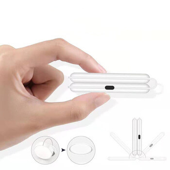 3v1 Bezdrôtová nabíjačka a dokovacia stanica pre Apple iPhone, Apple Watch a AirPods biela