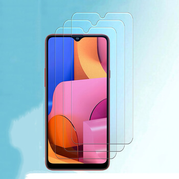 3x Ochranné tvrdené sklo pre Samsung Galaxy A20s SM-207F - 2+1 zdarma