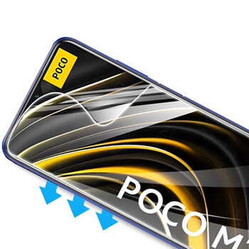 3x 3D TPU ochranná fólia pre Xiaomi POCO M3 - 2+1 zdarma