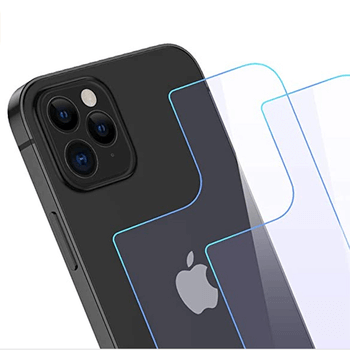 3x Zadné ochranné tvrdené sklo pre Apple iPhone 12 Pro - 2+1 zdarma
