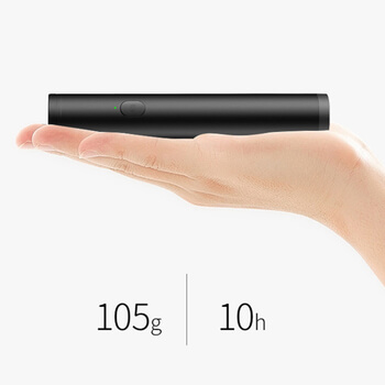 Bluetooth bezdrôtová selfie tyč s ovládaním 66 cm - čierna rukoväť