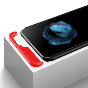 Ochranný 360 ° celotelový plastový kryt pre Samsung Galaxy S21 G991B - ružový