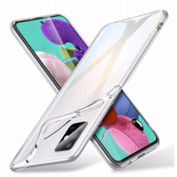 Silikónový obal pre Samsung Galaxy M51 M515F - priehľadný