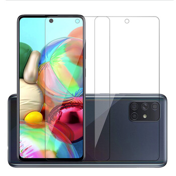 3x Ochranné tvrdené sklo pre Samsung Galaxy M51 M515F - 2+1 zdarma