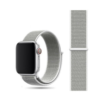 Nylonový pásek pro chytré hodinky Apple Watch 38 mm (1.série) - šedý