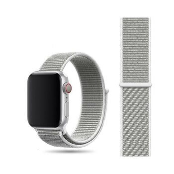 Nylonový pásik pre chytré hodinky Apple Watch 38 mm (2.+3.série) - šedý