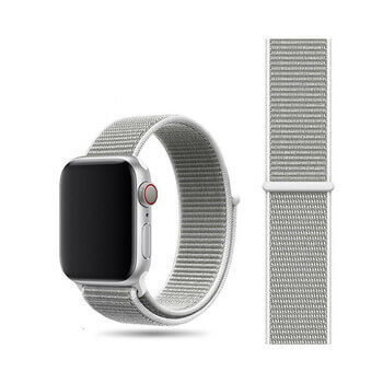 Nylonový pásek pro chytré hodinky Apple Watch SE (44mm) - šedý